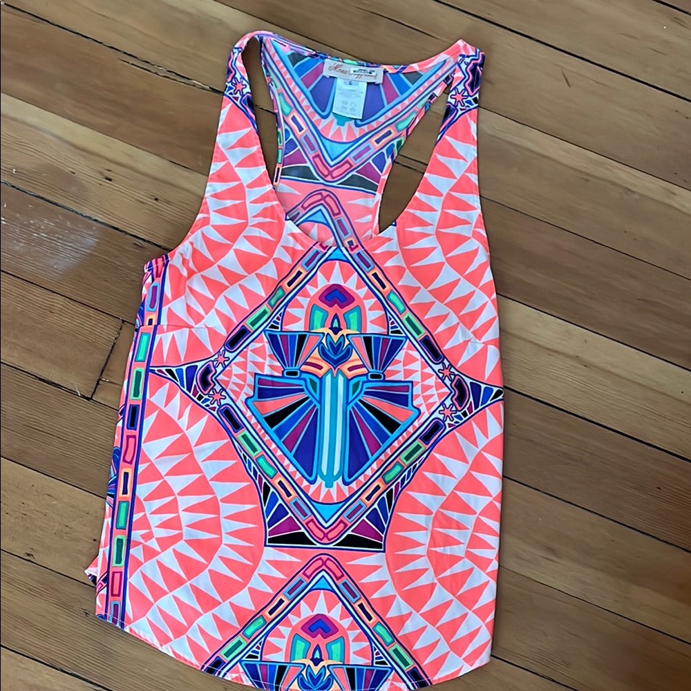 Vibrant Geometric Kids One Piece